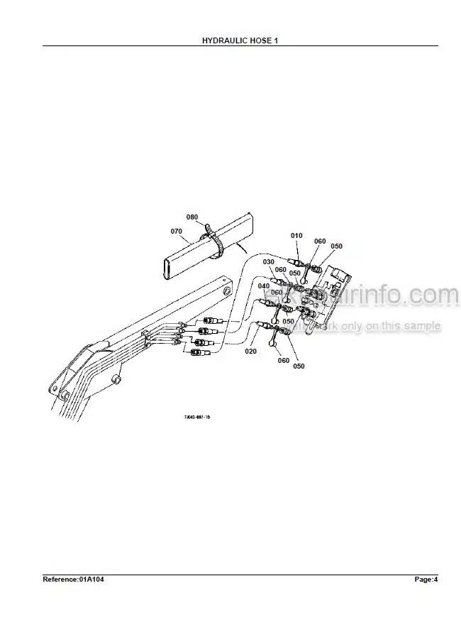 Photo 3 - Kubota LA272 Parts Book Loader