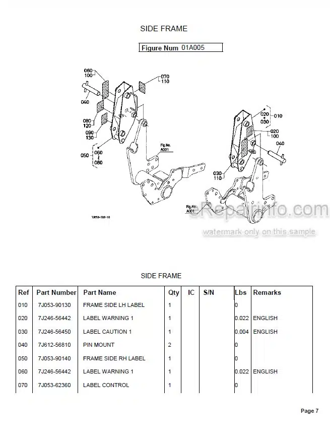 Photo 6 - Kubota LA364 Parts Book Loader