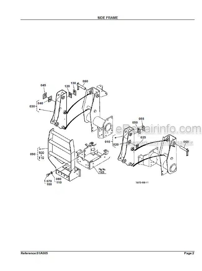 Photo 2 - Kubota LA703 Parts Book Loader