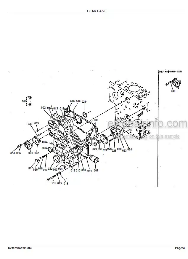 Photo 2 - Kubota M4500DT Parts Book Tractor