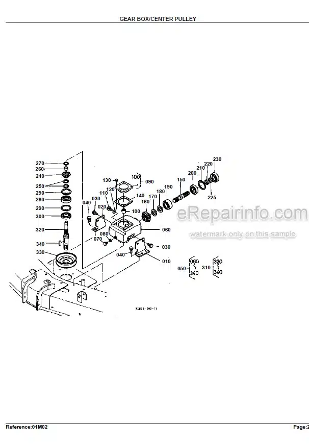 Photo 6 - Kubota RC72-29A Parts Book Mower