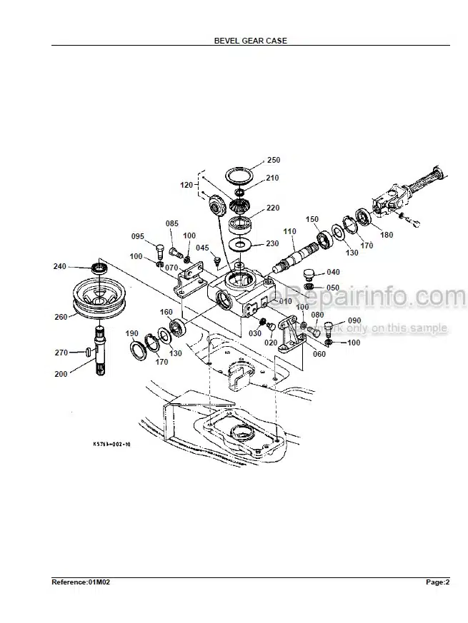 Photo 1 - Kubota RCK54-24B Parts Book Mower