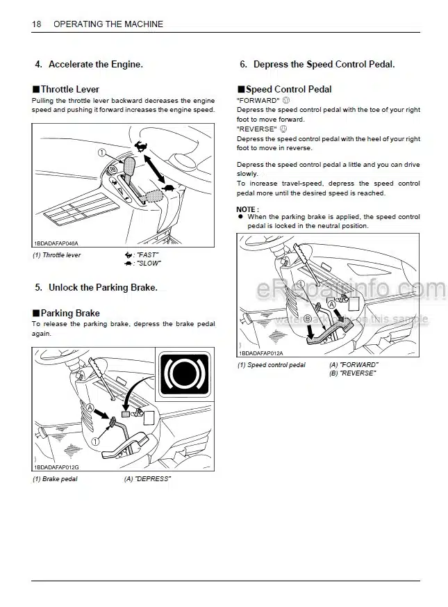 Photo 7 - Kubota SVL75 Operators Manual Compact Track Loader V0512-5812-4