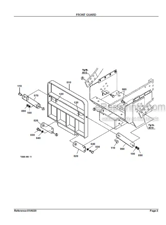 Photo 6 - Kubota TL720 Parts Book Loader