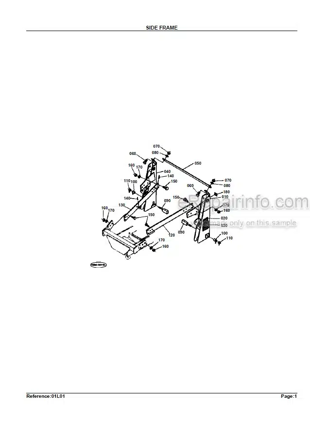 Photo 11 - Kubota TL420 Parts Book Loader