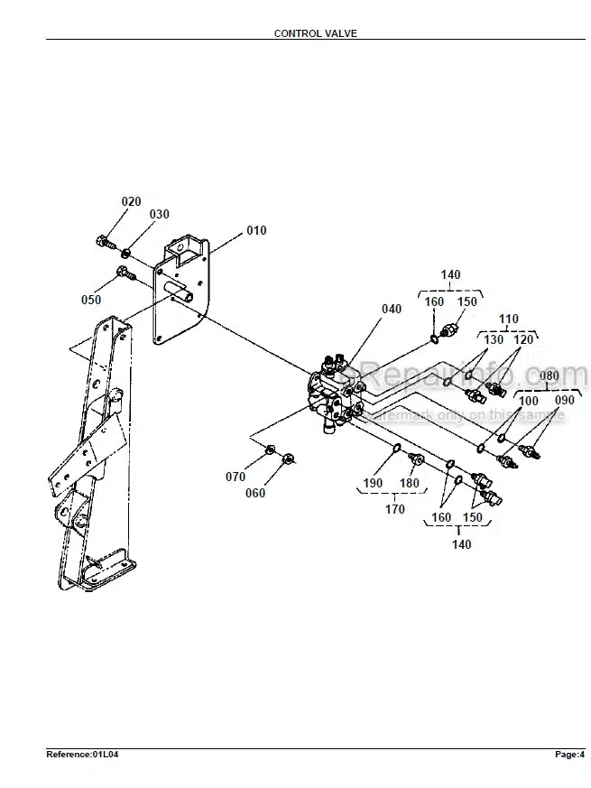 Photo 9 - Kubota TL421 Parts Book Loader