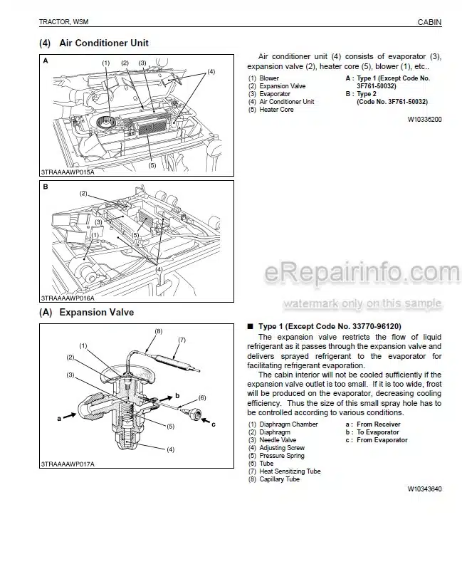 Photo 1 - Kubota Workshop Manual Tractor Mechanisms