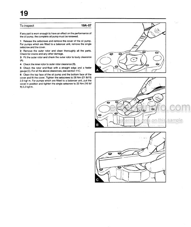 Photo 5 - Perkins 1000 Series Shop Manual Diesel Engine SEBD1006600