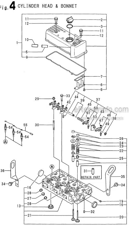 Photo 2 - Yanmar 3TNE68-NBAB Parts Catalog Engine Y00B5780