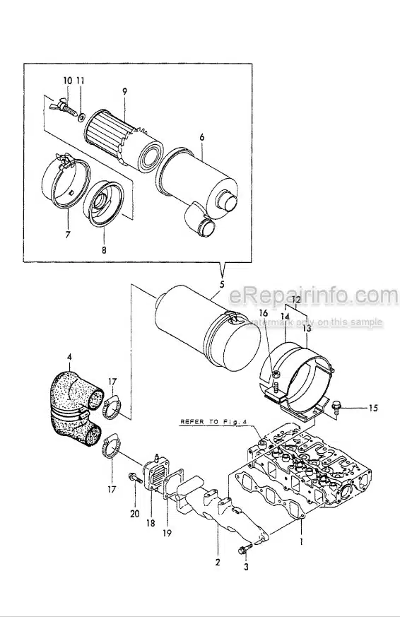 Photo 12 - Yanmar 3TNE78A-B1 Parts Catalog Engine Y00B5871