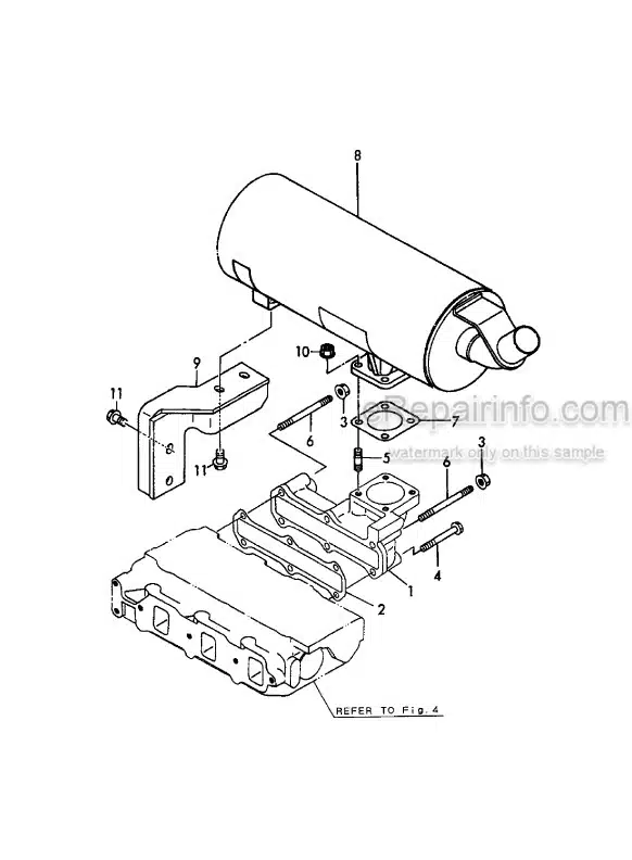 Photo 11 - Yanmar 3TNE82A-B1 Parts Catalog Engine Y00B5891