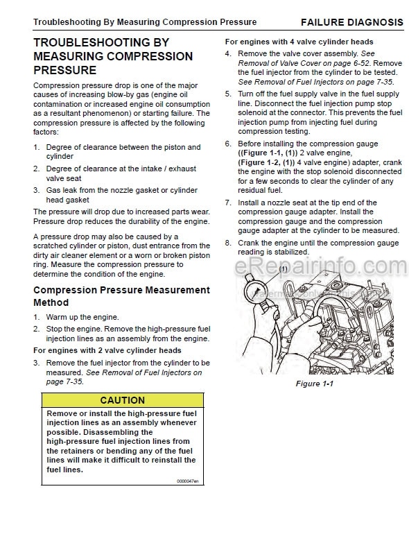 Photo 5 - Yanmar 3TNV82A To 4TNV106T Troubleshooting Manual Industrial Engine