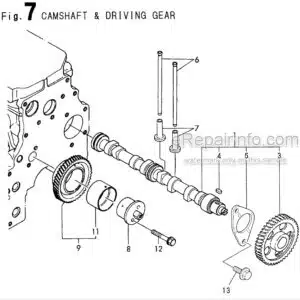 Photo 5 - Yanmar 4TNE88-EBVC Parts Catalog Engine Y00B6520