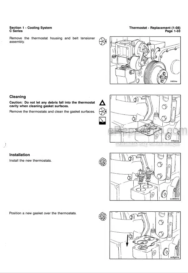 Photo 6 - Cummins C Series Troubleshooting And Repair Manual Engine 3666003-01