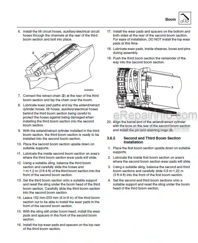 Photo 4 - JLG 3706PS To Agrovector 37.7 Service Manual Telehandler 31200800