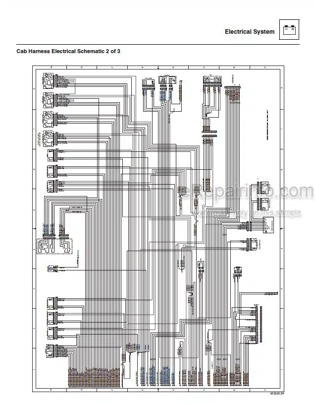 Photo 3 - JLG 3706PS To Agrovector 37.7 Service Manual Telehandler 31200800