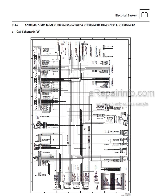 Photo 3 - JLG G5-18A 2505H Agrovector 25.5 Service Manual Telehandler 31200926