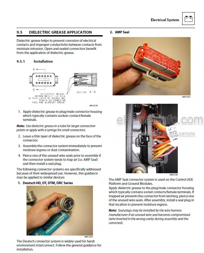 Photo 7 - JLG G5-18A 2505H Agrovector 25.5 Service Manual Telehandler 31200926