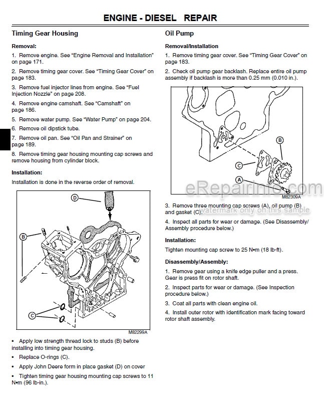 Photo 3 - John Deere 4X2 4X6 Technical Manual Gator Utility Vehicle TM1518