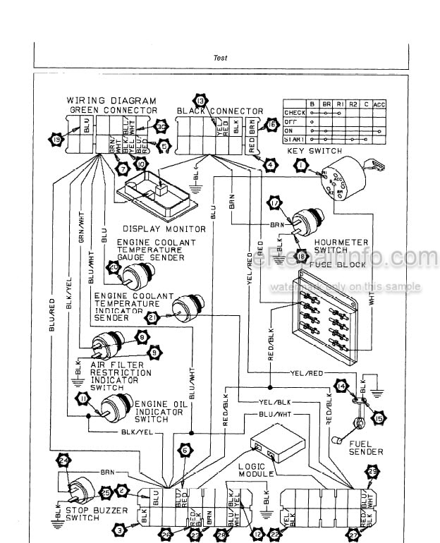 Photo 3 - John Deere 70 Repair Operation And Tests Technical Manual Excavator TM1376