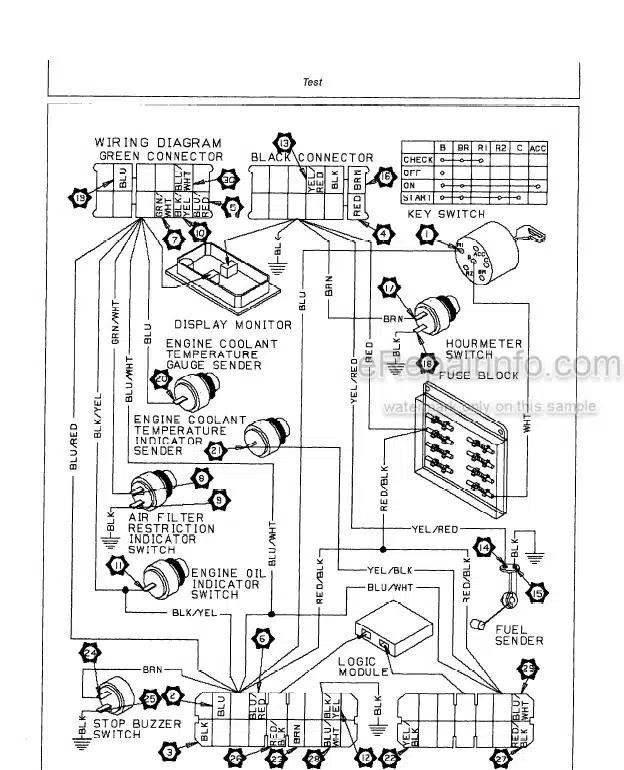 Photo 3 - John Deere 70 Repair Operation And Tests Technical Manual Excavator TM1376