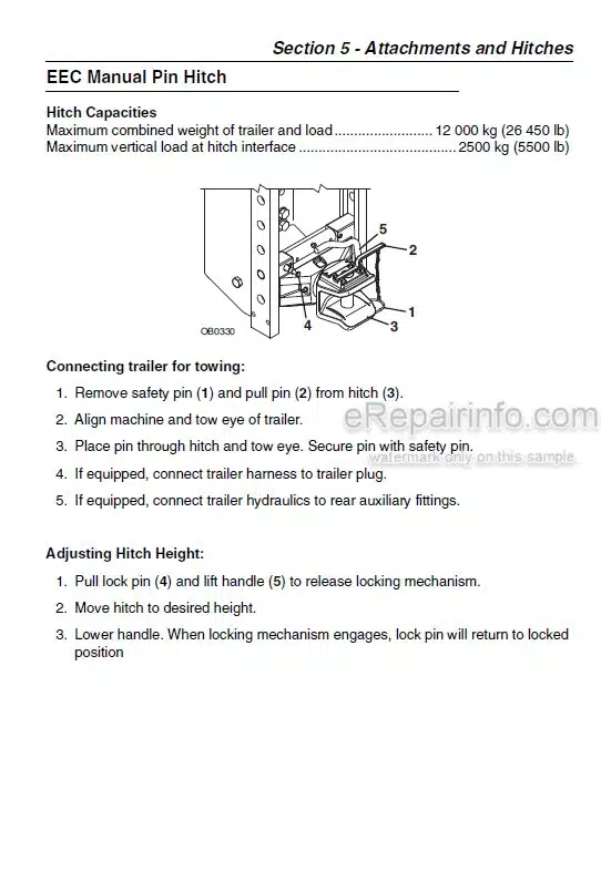 Photo 13 - Deutz-Fahr Agrovector 33.7 37.6 37.7 Operation And Safety Manual Telescopic Handler