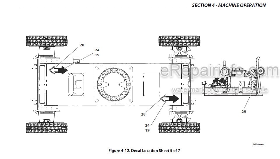 Photo 5 - JLG 1100SJ PVC2001 Operation And Safety Manual Boom Lift