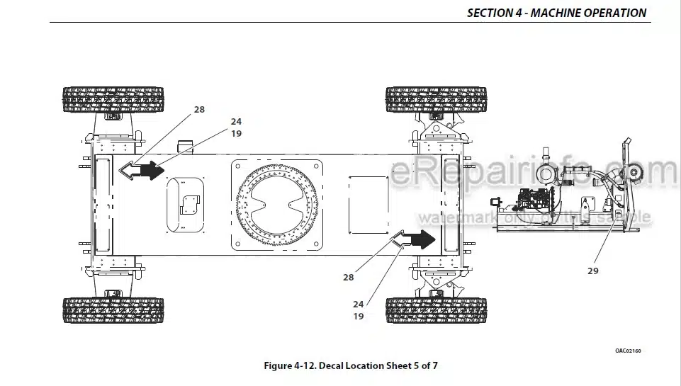 Photo 2 - JLG 1100SJ PVC2001 Operation And Safety Manual Boom Lift