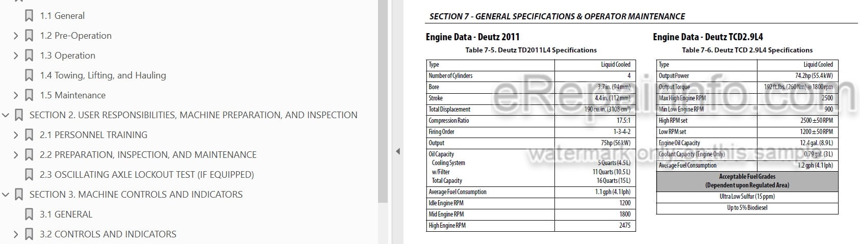 Photo 6 - JLG 1200SJP 1350SJP Operation And Safety Manual Boom Lift