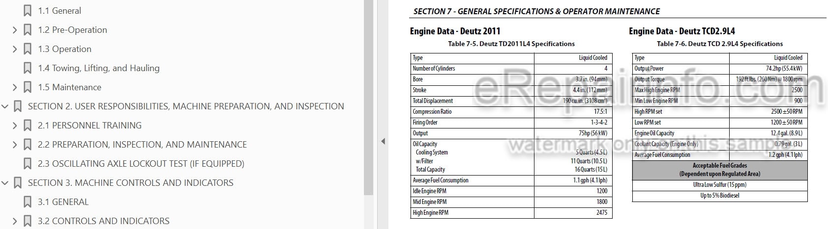 Photo 3 - JLG 1200SJP 1350SJP PVC2007 Operation And Safety Manual Boom Lift