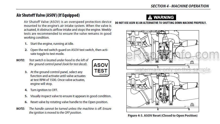 Photo 6 - JLG 1250AJP PVC2007 Operation And Safety Manual Boom Lift
