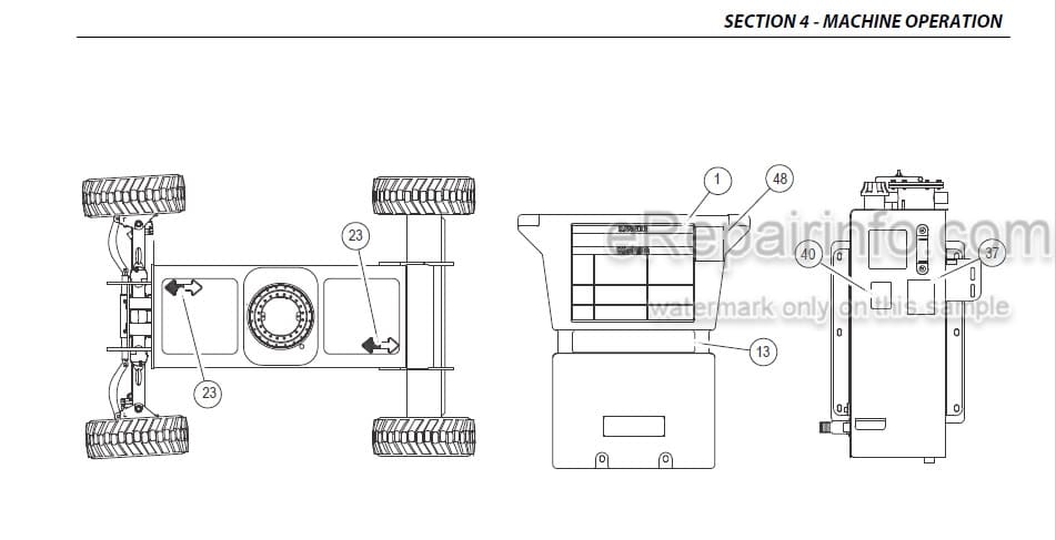 Photo 8 - JLG 400S 460SJ Operation And Safety Manual Boom Lift SN1