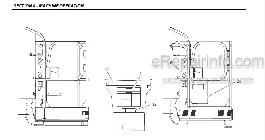Photo 4 - JLG 450A 450AJ PVC2001 Operation And Safety Manual Boom Lift
