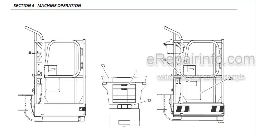 Photo 2 - JLG 450A 450AJ PVC2001 Operation And Safety Manual Boom Lift