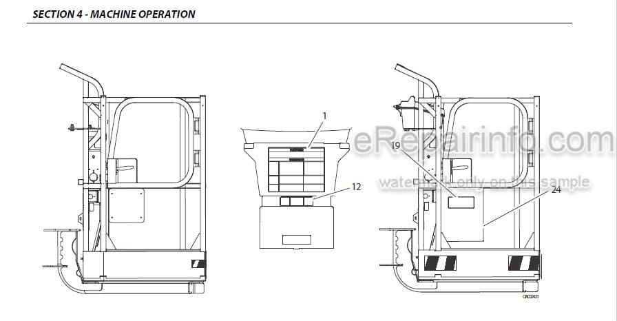 Photo 4 - JLG 520AJ PVC2001 Operation And Safety Manual Boom Lift