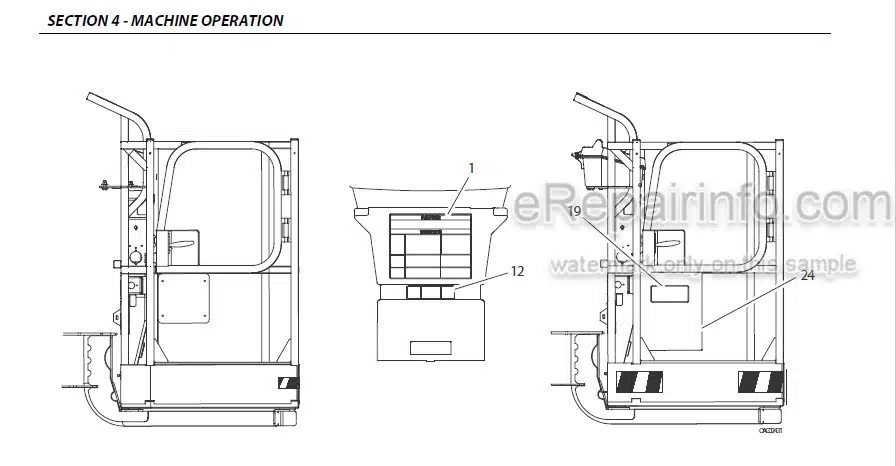 Photo 4 - JLG 520AJ PVC2001 Operation And Safety Manual Boom Lift