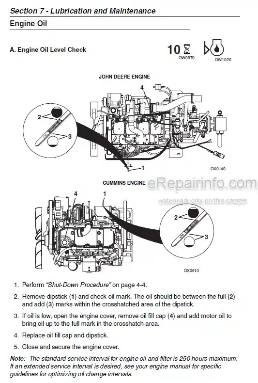 Photo 6 - JLG Lull Place Ace 944E-42 Owners Operators Manual Telehandler 3120039