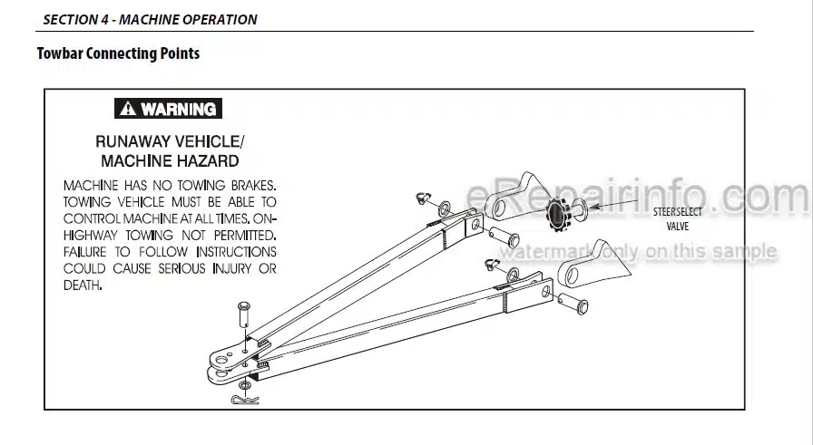 Photo 4 - JLG 600AJ HC3 PVC2001 Operation And Safety Manual Boom Lift