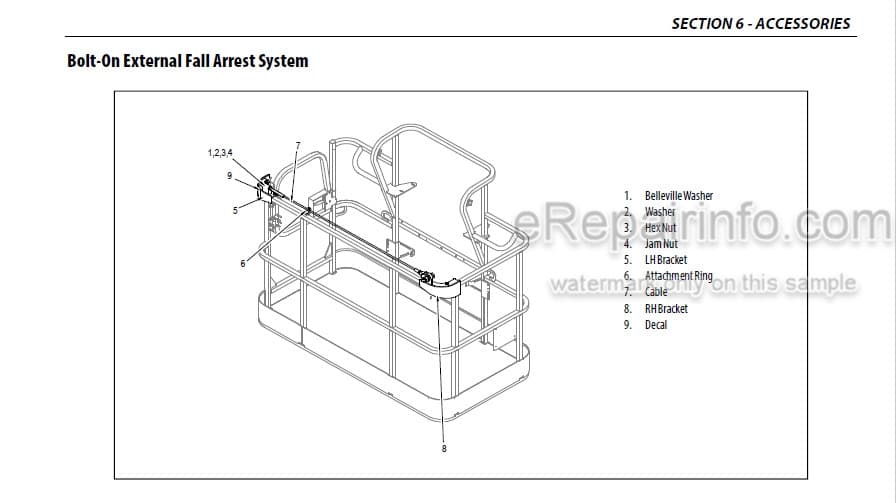 Photo 7 - JLG 600AJ PVC2001 Operation And Safety Manual Boom Lift