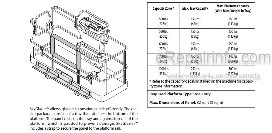 Photo 6 - JLG 600A 600AJ Operation And Safety Manual Boom Lift SN1
