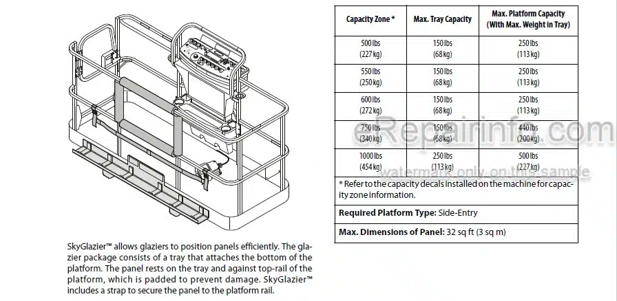 Photo 6 - JLG 600A 600AJ Operation And Safety Manual Boom Lift SN1