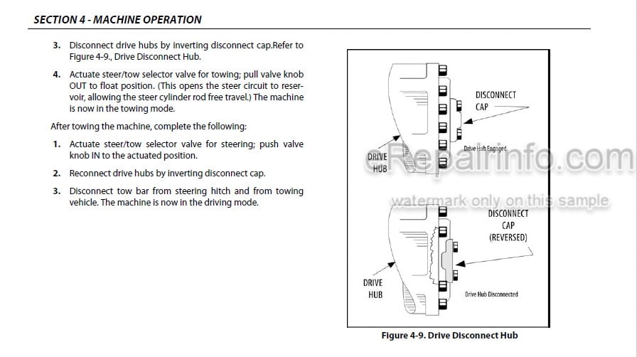 Photo 4 - JLG 600A 600AJ Operation And Safety Manual Boom Lift SN1