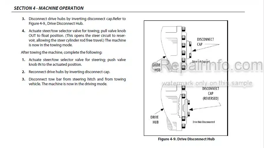 Photo 4 - JLG 600A 600AJ Operation And Safety Manual Boom Lift SN1
