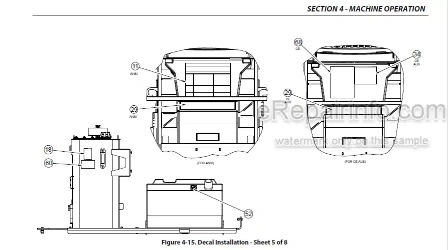 Photo 9 - JLG 600SC 660SJC Operation And Safety Manual Boom Lift SN3
