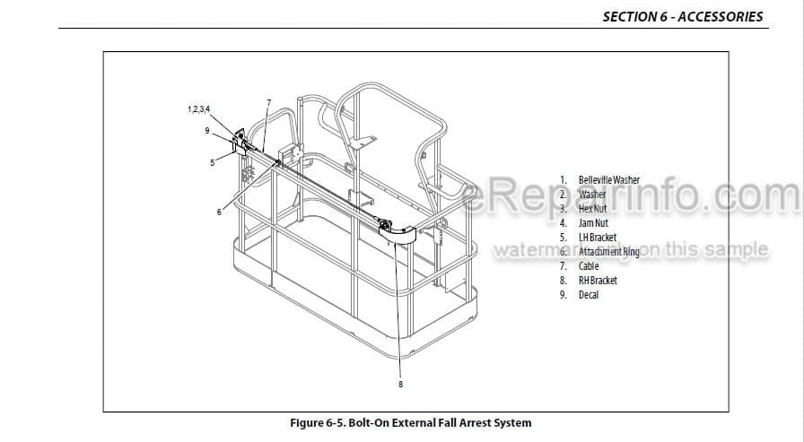 Photo 4 - JLG 600S 660SJ PVC2001 Operation And Safety Manual Boom Lift