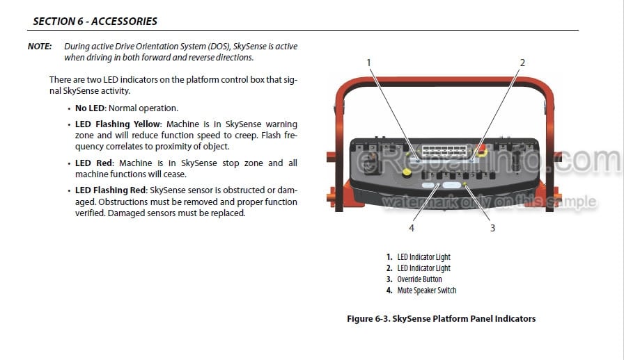 Photo 8 - JLG 660SJC PVC2001 Operation And Safety Manual Boom Lift