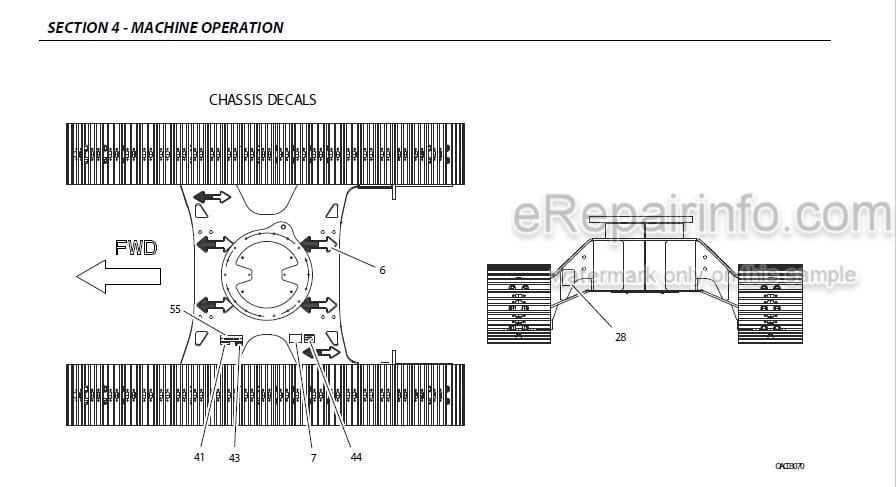 Photo 7 - JLG 660SJC PVC2007 Operation And Safety Manual Boom Lift 31217175