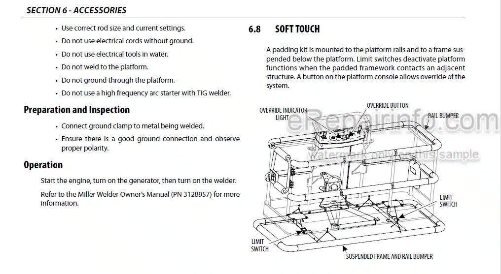 Photo 9 - JLG 800S 810SJ 860SJ Operation And Safety Manual Boom Lift