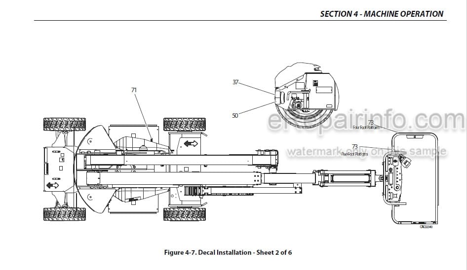 Photo 6 - JLG E300AJ E300AJP PVC2007 Operation And Safety Manual Boom Lift