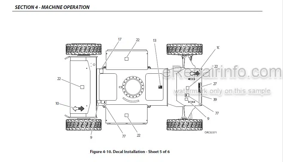 Photo 3 - JLG E400A E400AJP Narrow PVC2007 Operation And Safety Manual Boom Lift